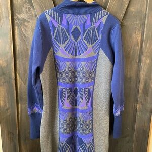 Title Nine Merino Wool long sleeve sweater dress